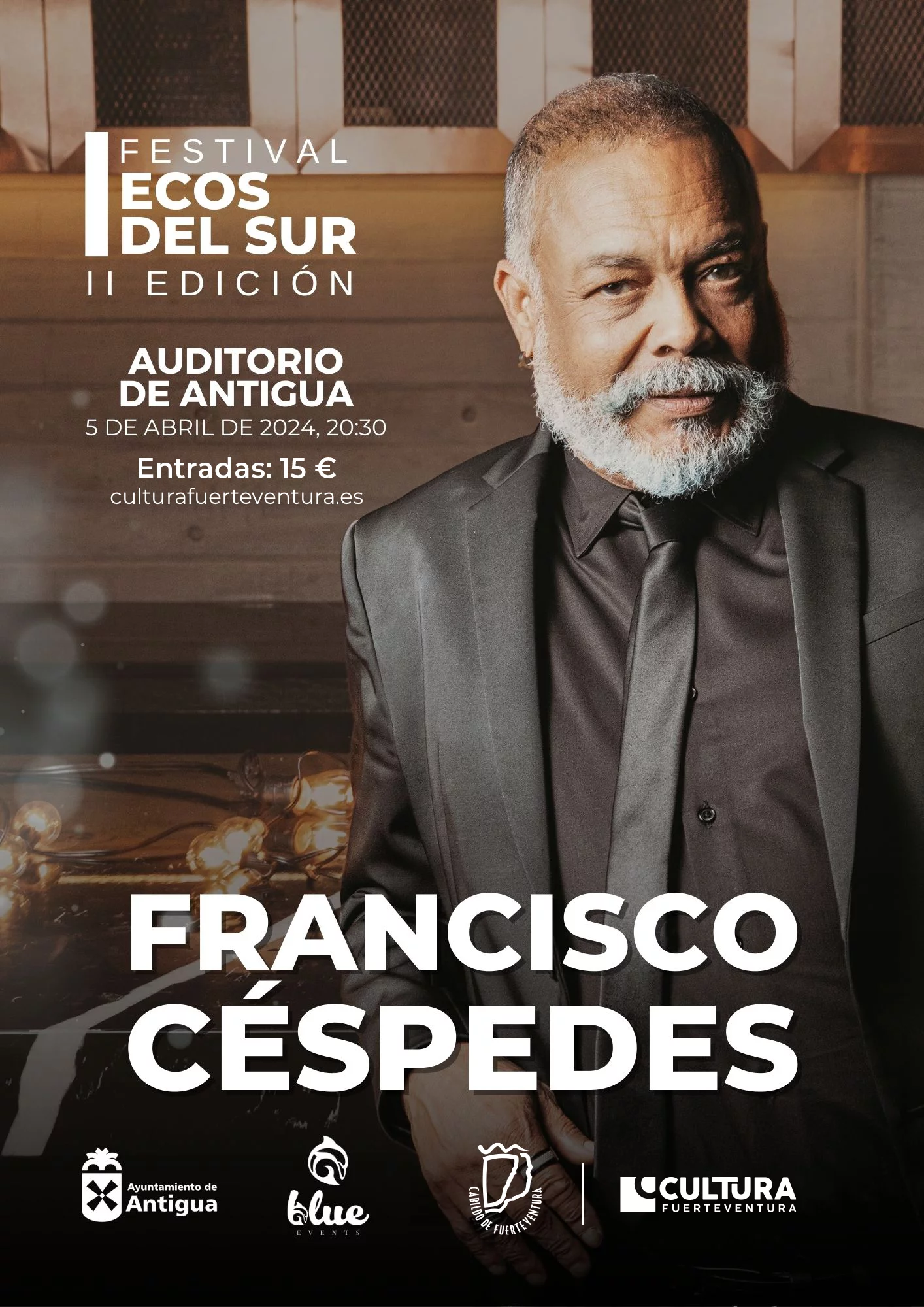 Pilar López charla con el artista internacional Pancho Céspedes