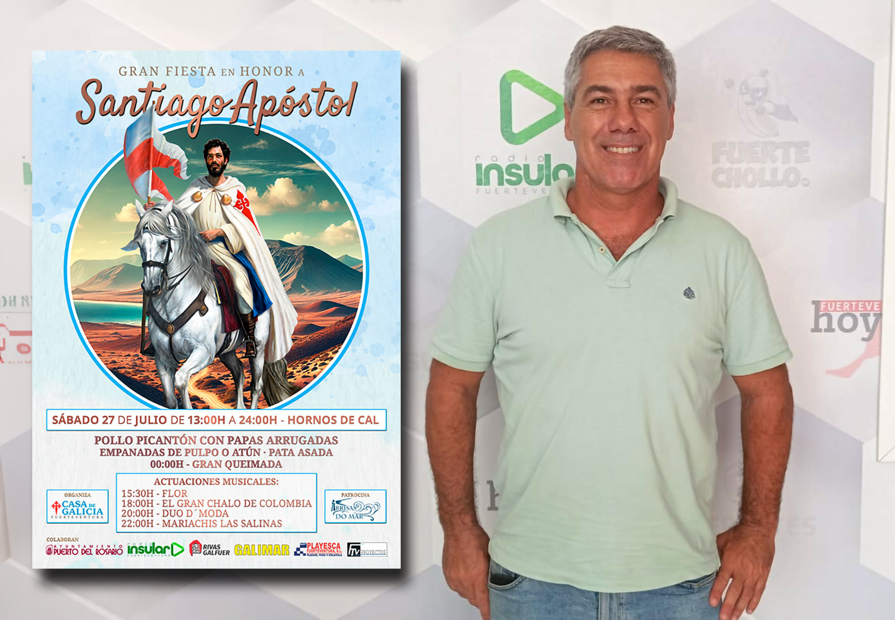 Puerto del Rosario Gears Up to Celebrate the Festivals in Honor of Saint James the Apostle