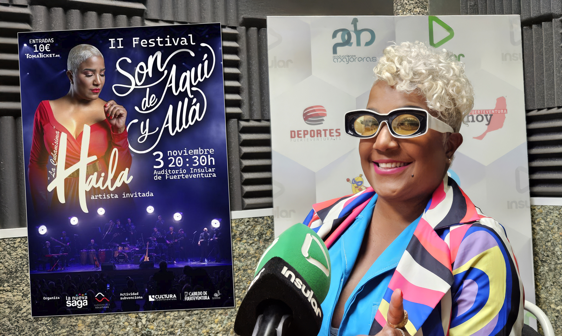 Haila Mompié, “La Cubanísima”, llega a Fuerteventura para el festival Son de Aquí y Allá